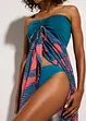 Robe bustier de plage en crêpe, bonprix