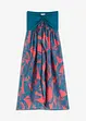 Robe bustier de plage en crêpe, bonprix