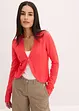 Gilet court en maille de viscose mélangée, bonprix