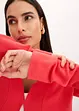 Gilet court en maille de viscose mélangée, bonprix