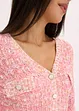 Gilet en maille bouclette, bonprix