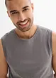 Débardeur avec dégradé de couleur en coton, Slim Fit, bonprix