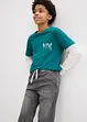 Bermuda en jean extensible, Regular, bonprix