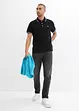 Polo en maille piquée 100% coton, bonprix