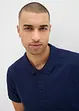 Lot de 2 polos en maille piquée, 100% coton, bonprix