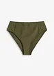 Bas de bikini taille haute, échancré, bonprix