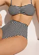 Bas de bikini taille haute, échancrure normale, bonprix