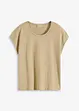 T-shirt, effet lin, bonprix