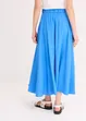 Jupe fluide en twill de viscose mélangée, bonprix