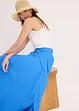 Jupe fluide en twill de viscose mélangée, bonprix