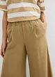 Pantalon palazzo à pinces, bonprix