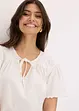 T-shirt avec lien à l'encolure, bonprix