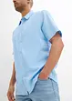 Chemise manches courtes en lin mélangé, bonprix