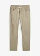 Pantalon droit extensible taille élastiquée, Regular, bonprix