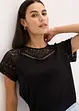 T-shirt à dentelle, bonprix