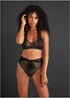 Soutien-gorge bralette et slip taille haute échancré (ens. 2 pces), VENUS