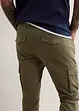 Pantalon cargo extensible Slim Fit, jambes droites, bonprix