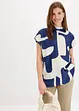 Blouse sans manches en satin, bonprix