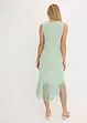 Robe en jersey à franges, bonprix