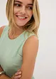 Robe en jersey à franges, bonprix