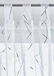 Voilage à imprimé brillant avec polyester recyclé (1 pce), bonprix