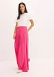 Pantalon à pinces avec ceinture (ens. 2 pces), bonprix