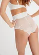 Lot de 2 culottes sculptantes lasercut, maintien modéré, bonprix