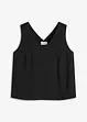Blouse sans manches en viscose mélangée, bonprix