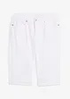 Bermuda long et léger en jean extensible, Regular, bonprix