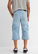 Jean cargo 3/4 Regular droit, bonprix