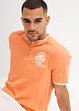 Lot de 2 T-shirts col tunisien, bonprix