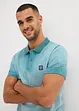 Polo en maille piquée, aspect délavé, bonprix
