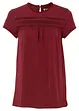 T-shirt en coton avec dentelle, bonprix