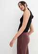 Pantalon en jersey avec taille élastique, bonprix