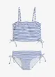 Bikini bandeau (ens. 2 pces) à bretelles amovibles, bonprix