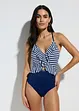 Maillot 1 pièce à volants, bonprix