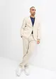 Veste de costume avec lin, Regular, bonprix