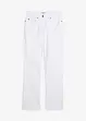 Jean droit taille mi-haute, extensible, bonprix