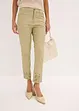 Pantalon extensible à broderies anglaises, bonprix