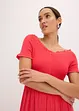 Robe midi à haut smocké, bonprix