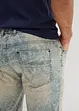 Bermuda taille élastiquée en léger denim, slim, bonprix