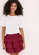 Mini-jupe 100% coton, bonprix