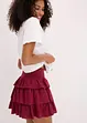 Mini-jupe 100% coton, bonprix