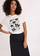 T-shirt à imprimé placé, bonprix