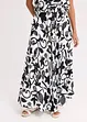Jupe longue et fluide en viscose, bonprix