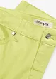 Pantalon corsaire taille élastiquée, bonprix