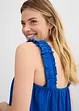 Robe en jersey crêpe gaufré, bonprix