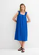 Robe en jersey crêpe gaufré, bonprix