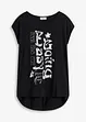 T-shirt long 100% coton, bonprix