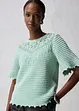 Pull ajouré avec lin, bonprix